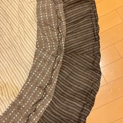 円形コタツ布団190㌢の画像