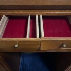 【40年もの】鏡台にもテーブルにもなる机の画像