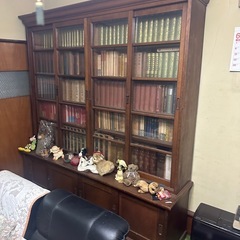 昭和レトロ本棚3点セットの画像