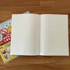 ポケモン（ピカチュウ）ノート＆シールセットの画像