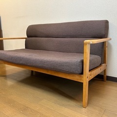 「無料」コンパクトソファ　2シーターの画像