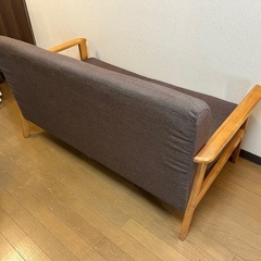 「無料」コンパクトソファ　2シーターの画像