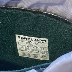 SORELキッズスノーブーツ　22cm   の画像