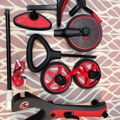 三輪車　キックバイク1台で3役の画像