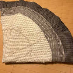 円形コタツ布団190㌢の画像