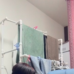 洗濯物干し3段！の画像
