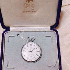 アンティーク 懐中時計 American Waltham “TRAVELER” 1900年頃 稼働品の画像