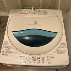 TOSHIBA  洗濯機 AW5G5
の画像