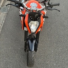 人気の125cc！KTMデューク125の画像