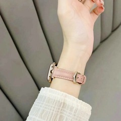 ラスト1点【新品】Apple Watchバンドのみ可愛いピンクのお洒落大人の画像