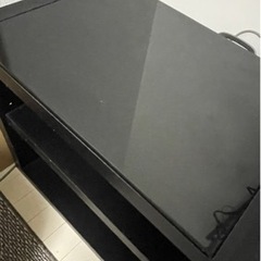 【お値下げしました】ラック・ガラス天板(テレビ台など)の画像