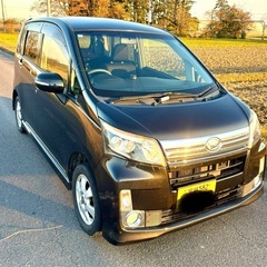 ムーブ カスタム ターボ 4WD 宮城 バックカメラ ナビ 宮城 タント N-BOX スペーシア ワゴンR 東北 軽 の画像