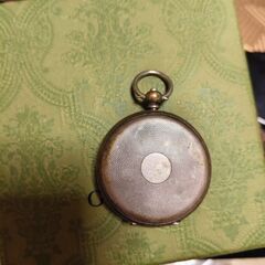 アンティーク 懐中時計 PATENT 5587 スイス製 手巻き 24時間表示の画像