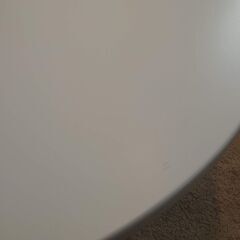 LOWYA [2個セット]北欧風丸テーブル 木脚の画像