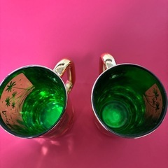 ビールジョッキ2個の画像