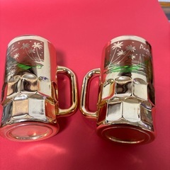 ビールジョッキ2個の画像