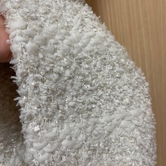 ユナイテッドアローズ　ボーダー　ツイード　カーディガンの画像