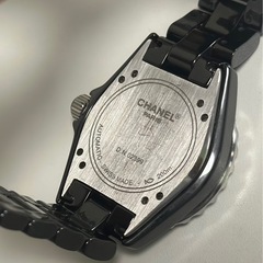 シャネルD.N.02399 J12デイト 黒セラミック 自動巻き 稼働品38MMの画像