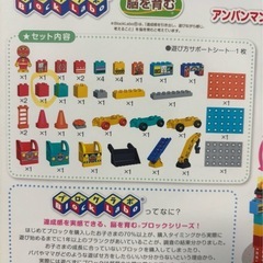 アンパンマンブロックセットの画像