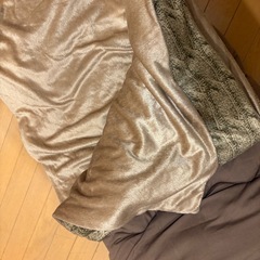 こたつ掛け布団（カバー付き）正方形の画像