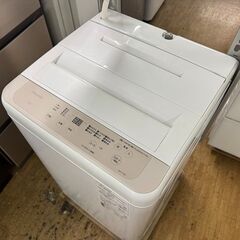 地域限定送料無料　美品 家電セット【 Panasonic 】パナソニック 全自動洗濯機・衣類乾燥機 2点セット １人暮らしにピッタリ！の画像