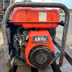 クボタ　発電機 60Hz 2.2KVA HA2200 100V ゼネレータ　ガソリン　防災　洗車　災害　キャンプ　イベント　野外　農業　宮崎の画像