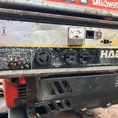 クボタ　発電機 60Hz 2.2KVA HA2200 100V ゼネレータ　ガソリン　防災　洗車　災害　キャンプ　イベント　野外　農業　宮崎の画像