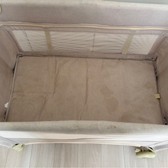 プレイヤード　ベビーベッド　バシネット付　折りたたみ　の画像