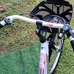 加古川　ソトのマ　子供用自転車　アサヒ　6段変速　白色　24インチ　中古　整備済みの画像