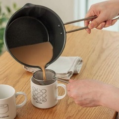 栗原はるみ　直火専用マルチパン　ネイビー　16cmの画像