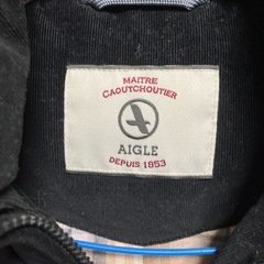 AIGLEダウンベスト、メンズの画像