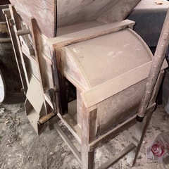 GY1117 唐箕　とうみ　農機具　脱穀機　古物　レトロ　ヴィンテージの画像