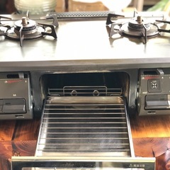 リンナイガスコンロRTS-660FS-RガステーブルLPガスの画像