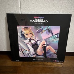 VSPO GLASS MOUSEPAD ガラスマウスパッド　ぶいすぽ　胡桃のあの画像