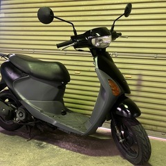 【New】実働 BT新品 スズキ CA45A レッツ4 4スト原付 4ストインジェクション スクーター  ブラックの画像