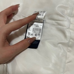 【TOMMY HILFIGER 】人気❗️ホワイトダウンベスト レディースの画像