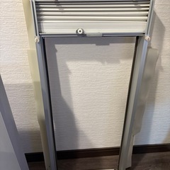 窓エアコン　CW-A1817(W)コロナルーム　エアコン　リモコン、枠付き　2017年の画像