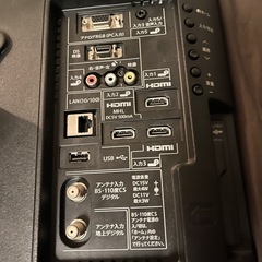 シャープ　液晶テレビ　AQUOS ブラック2013年製の画像