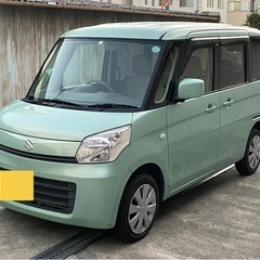 スズキ　スペーシア　修復歴無　スマートキー　左パワスラ　ETC  ナビ　DVD  フルセグTVの画像