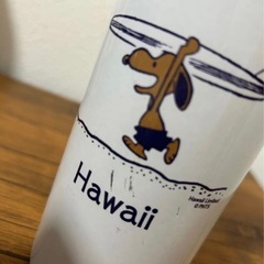 日焼けスヌーピー　タンブラーの画像