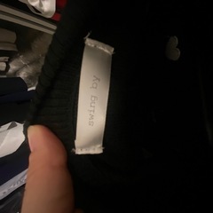 2025年購入♡ニット♡黒♡ハート柄♡ドット♡丈短め♡の画像