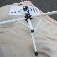 ☆ZENN PLAYTECH プレイテックゼンMS20WH 譜面台折りたたみ式◆舞台でも活躍する丈夫なミュージックスタンドの画像