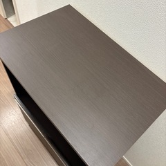 ニトリ　幅60cm レンジダイ(フォルム RE9060) ダークブラウンの画像