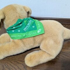BIG ゴールデンリトリバー ぬいぐるみ バンダナ付きの画像