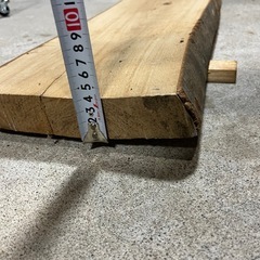欅の板（203cm×21cm×4cm）の画像