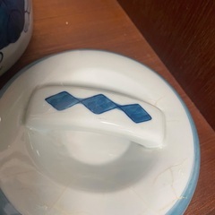 安心な陶器製　☆☆　つけもの鉢　直径22cm　☆☆　重石つきの画像