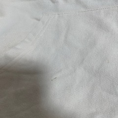 UNIQLO アイボリー フード付きパーカー Sの画像