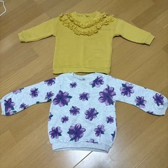 女の子　冬服 90 95サイズの画像