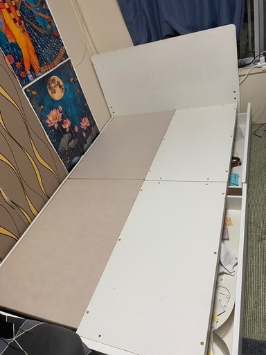 セミダブルベットフレム