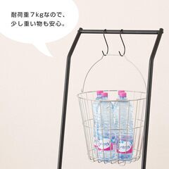 ドウシシャ コンパクトパイプハンガーラック_幅45x奥行42x 高さ151cmの画像